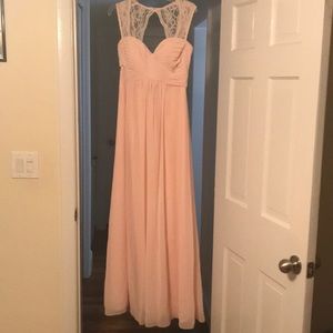Light Pink full length dress